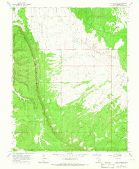 Dave Canyon 1964 topographic map thumbnail