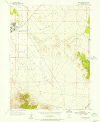 Davis Knolls 1955 topographic map thumbnail