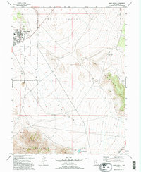 Davis Knolls 1993 topographic map thumbnail