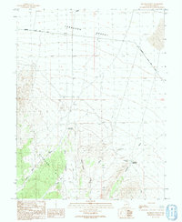 Deadman Point 1991 topographic map thumbnail