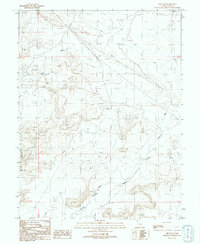 Dee Pass 1991 topographic map thumbnail