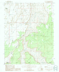 Deep Canyon South 1987 topographic map thumbnail
