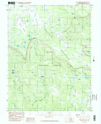 Deer Creek Lake 1985 topographic map thumbnail
