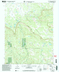 Deer Creek Lake 2002 topographic map thumbnail