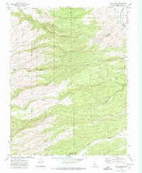 Deep Creek 1971 topographic map thumbnail