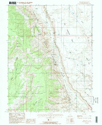 Deer Point 1987 topographic map thumbnail