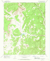 Deer Range Point 1966 topographic map preview