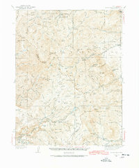 Delano Peak 1937 topographic map thumbnail