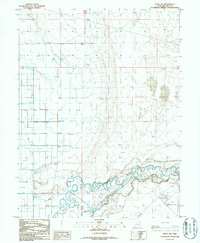 Delta NE 1986 topographic map thumbnail