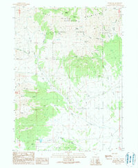 Dennis Hill 1990 topographic map thumbnail