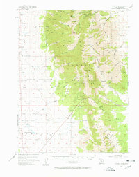Deseret Peak topographic map thumbnail