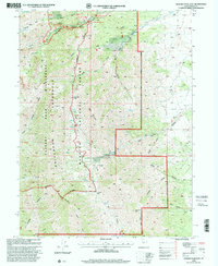 Deseret Peak East 1998 topographic map thumbnail
