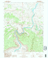 Dewey 1985 topographic map thumbnail