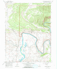 Dinosaur Quarry 1965 topographic map thumbnail