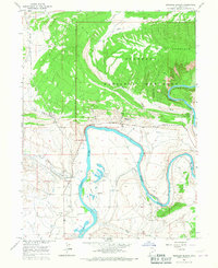 Dinosaur Quarry 1965 topographic map thumbnail