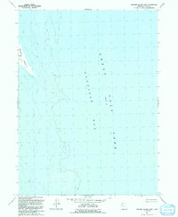 Dolphin Island East 1991 topographic map thumbnail