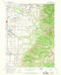 Draper 1963 topographic map preview