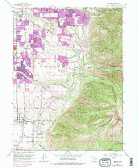 Draper 1963 topographic map preview
