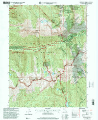 Dromedary Peak 1998 topographic map thumbnail