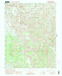Druid Arch 1988 topographic map preview