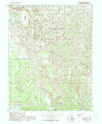 Druid Arch 1988 topographic map thumbnail
