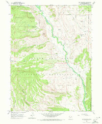 Dry Mountain 1962 topographic map thumbnail