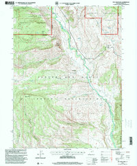 Dry Mountain 1996 topographic map thumbnail