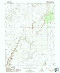 Dubinky Wash 1988 topographic map thumbnail