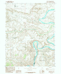 Duches Hole 1985 topographic map thumbnail