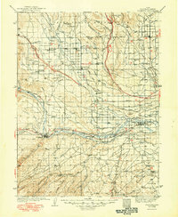 Duchesne 1939 topographic map thumbnail