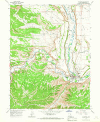 Duchesne 1965 topographic map thumbnail