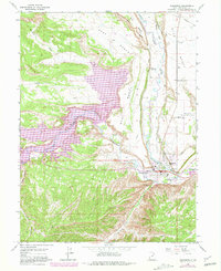 Duchesne 1965 topographic map thumbnail