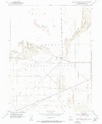 Dugway Proving Ground NE 1954 topographic map thumbnail