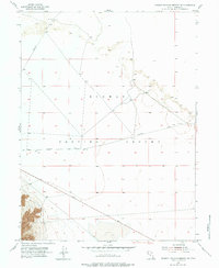 Dugway Proving Ground NW 1954 topographic map thumbnail