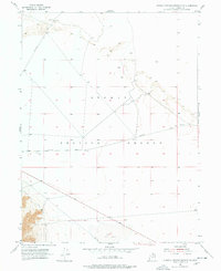 Dugway Proving Ground NW 1954 topographic map thumbnail