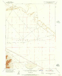 Dugway Proving Ground NW 1954 topographic map thumbnail