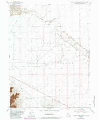 Dugway Proving Ground NW 1954 topographic map thumbnail