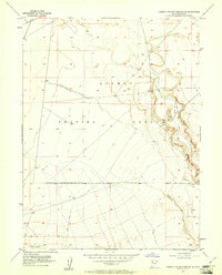 Dugway Proving Ground SE 1954 topographic map thumbnail