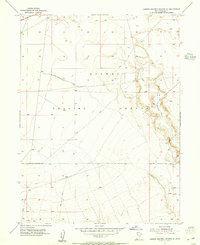 Dugway Proving Ground SE 1954 topographic map thumbnail