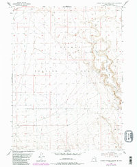 Dugway Proving Ground SE 1954 topographic map thumbnail