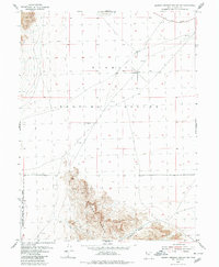 Dugway Proving Ground SW 1954 topographic map thumbnail
