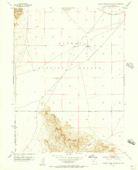 Dugway Proving Ground SW 1954 topographic map thumbnail