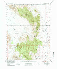 Dugway Range topographic map thumbnail