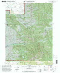Durst Mountain 1998 topographic map preview