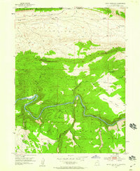 Dutch John Mtn topographic map thumbnail