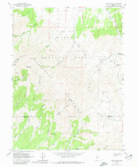 Dutch Peak 1963 topographic map thumbnail