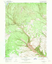 Dyer Mountain 1950 topographic map thumbnail