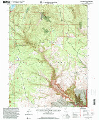 Dyer Mountain 1996 topographic map thumbnail