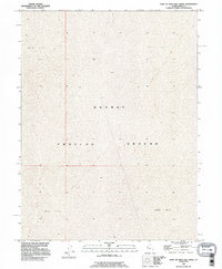 East of Gold Hill Wash 1993 topographic map thumbnail