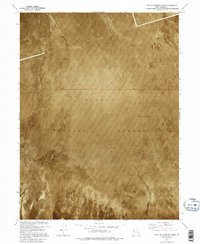 East of Goshute Wash 1973 topographic map thumbnail